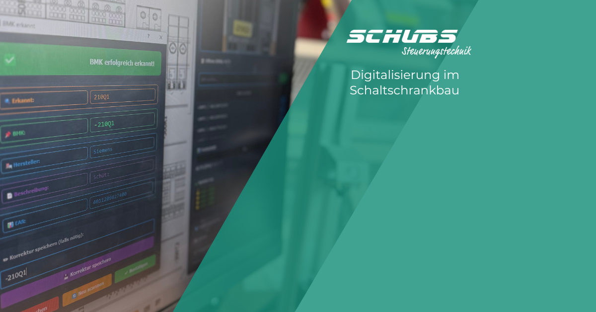 Digitalisierung im Schaltschrankbau: Wie SCHUBS EPLAN, Steinhauer und Komax zu einer durchgängigen Fertigung verbindet