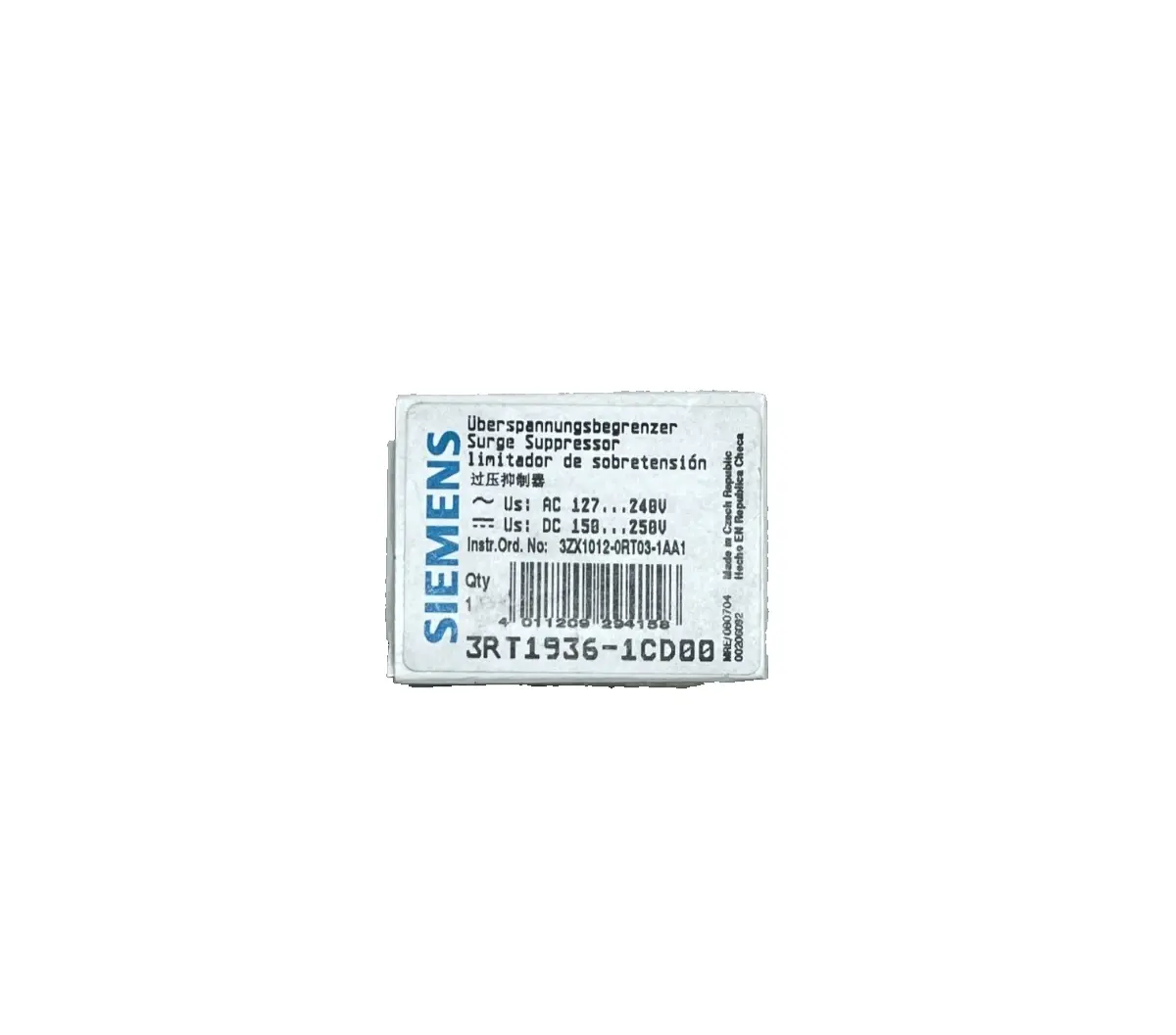 Siemens Überspannungsbegrenzer RC Glied 3RT1936-1CD00 (40001910)