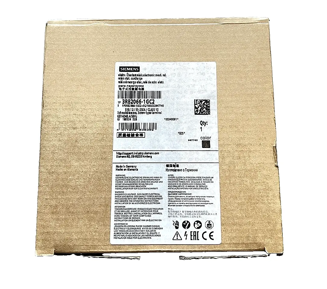 Siemens Überlastrelais 55-250A S10/S12 3RB2066-1GC2 (40002180) Bild 2