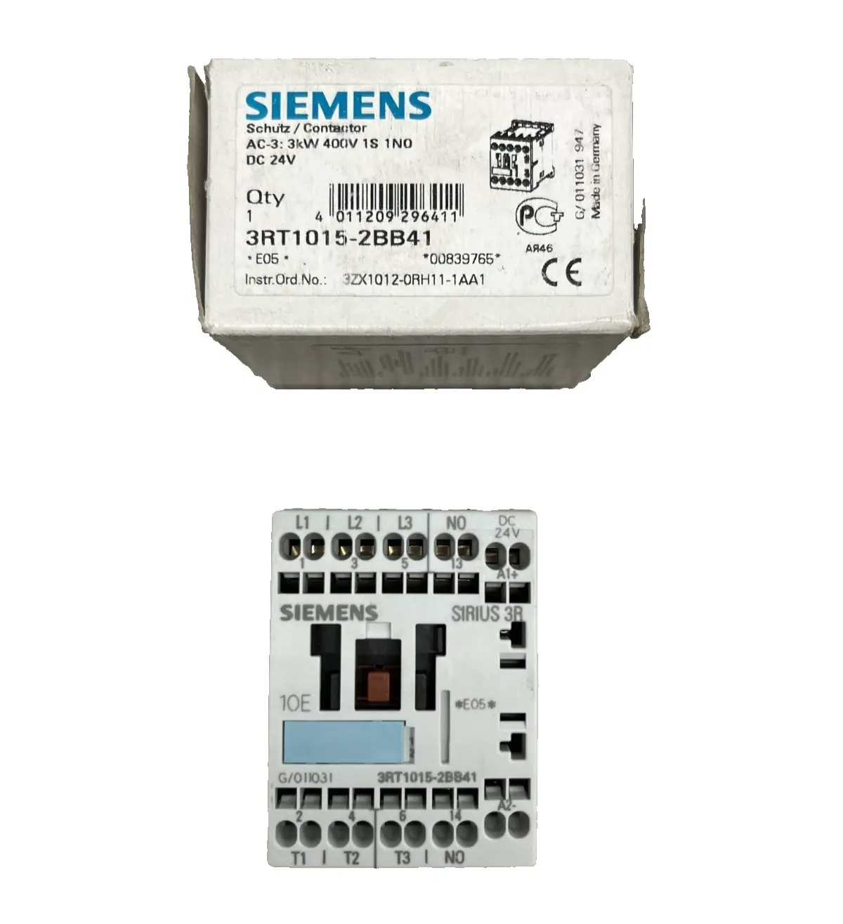 Siemens Schütz 3RT1015-2BB41 (40000105)