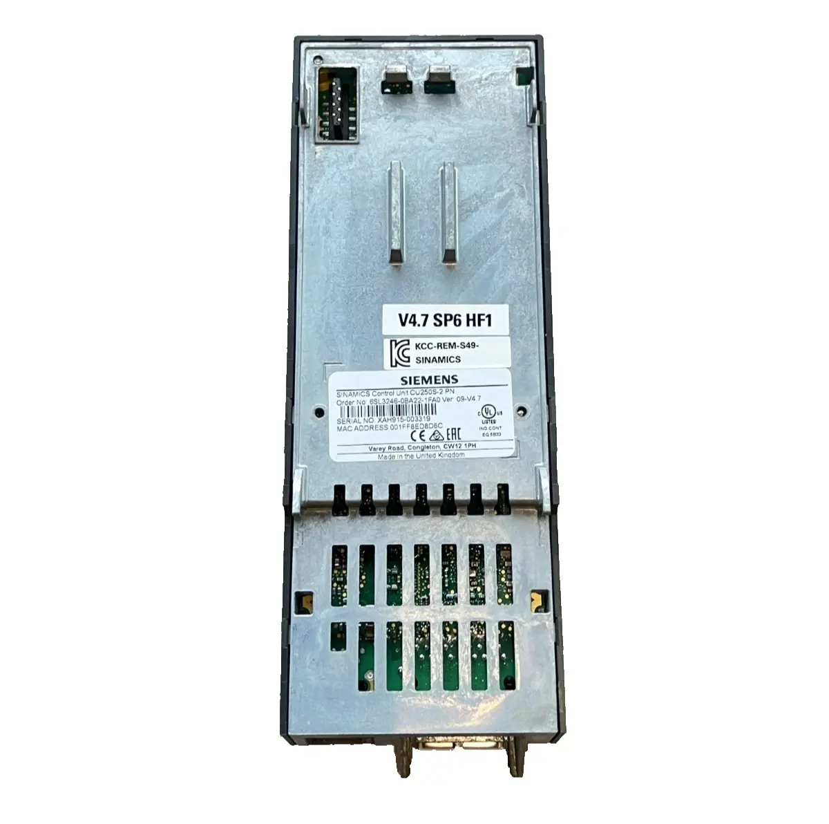 Siemens SINAMICS G120 CONTROL UNIT 6SL3246-0BA22-1FA0 ( 40011801) Bild 3