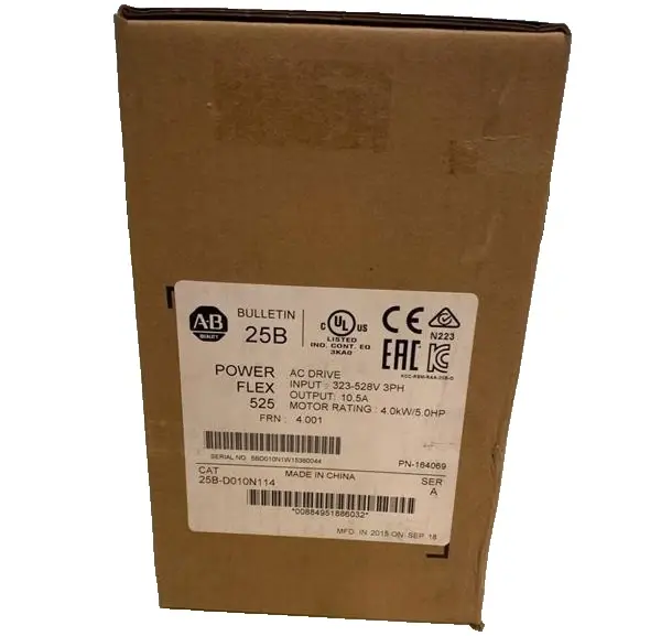 Allen Bradley PowerFlex 525 3-Phasen Frequenzumrichter 25B-D010N114 Bild 5