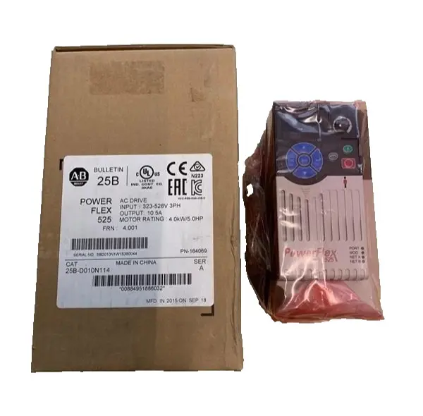 Allen Bradley PowerFlex 525 3-Phasen Frequenzumrichter 25B-D010N114