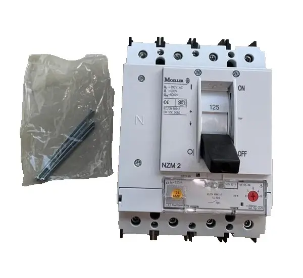 Eaton Moeller Leistungsschalter 125A Rahmenklemmen NZMB2-4-AF125-BT-NA Bild 2