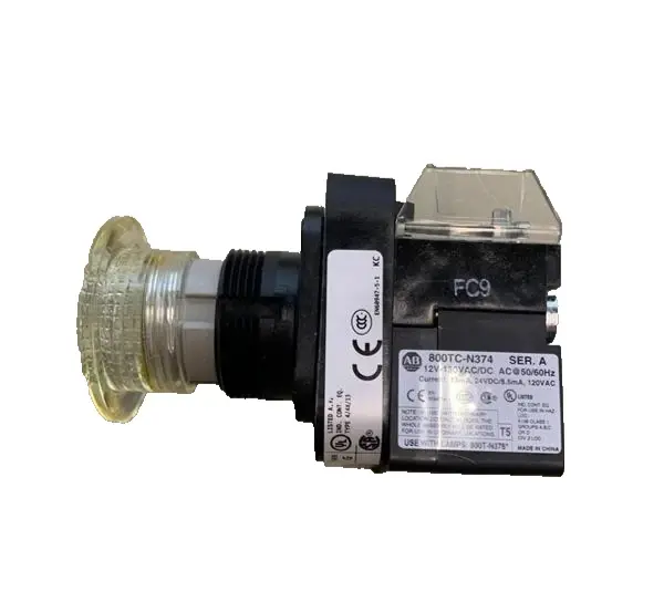 Allen Bradley Drucktaster klar LED spezial 800H-QRMH2CD1 Bild 2