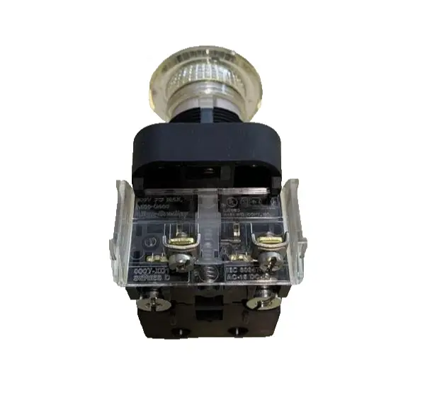 Allen Bradley Drucktaster klar LED spezial 800H-QRMH2CD1 Bild 3