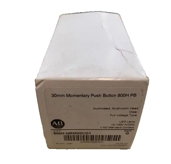 Allen Bradley Drucktaster klar LED spezial 800H-QRMH2CD1 Bild 5